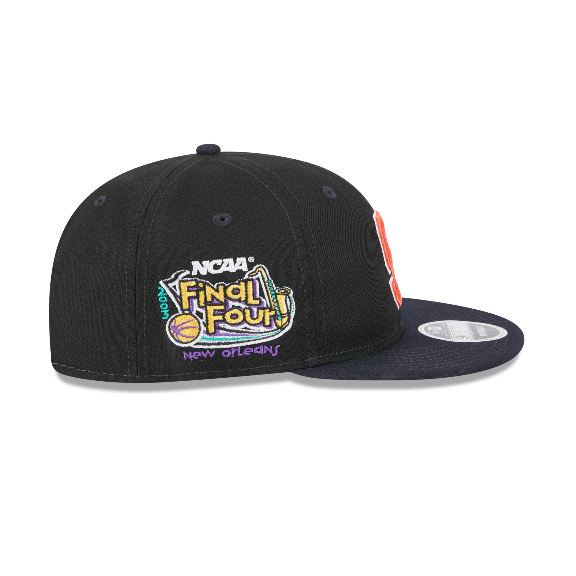 Syracuse Orange Tournament Side Patch Retro Crown 9FIFTY Strapback Hat