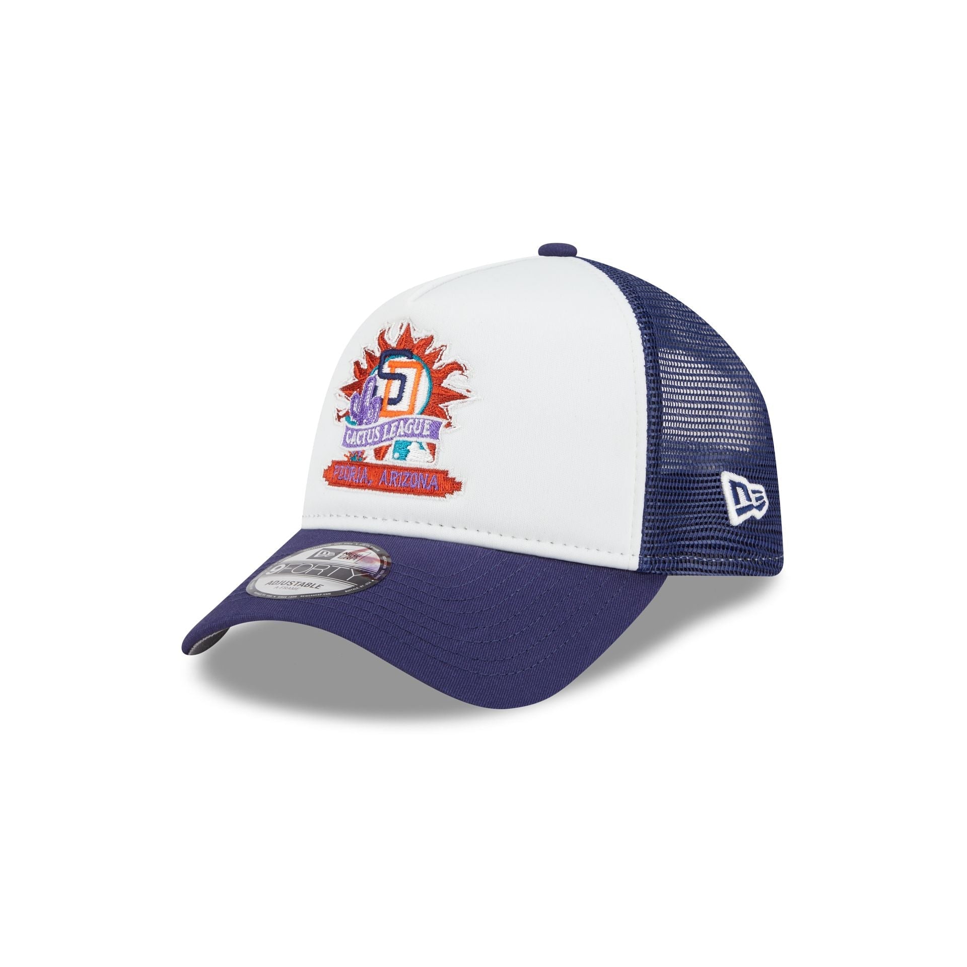San Diego Padres Spring Training 9FORTY A-Frame Trucker Hat