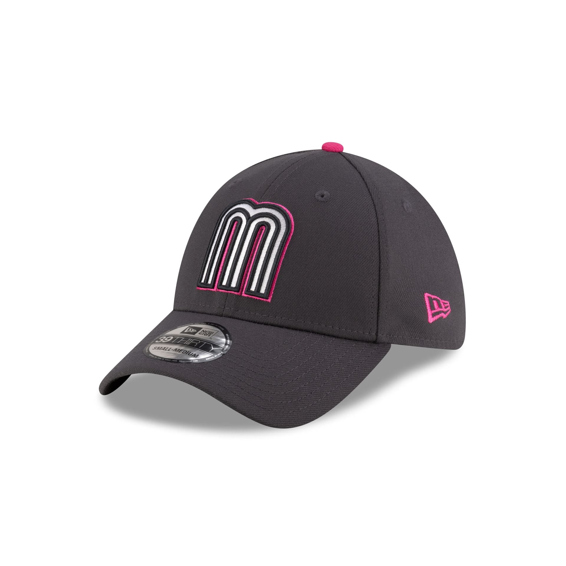 Mexico Baseball Away 39THIRTY Stretch Fit Hat