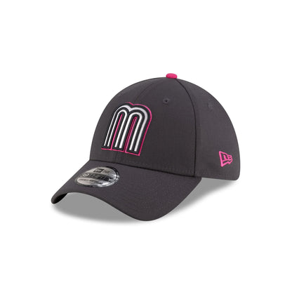 Mexico Baseball Away 39THIRTY Stretch Fit Hat