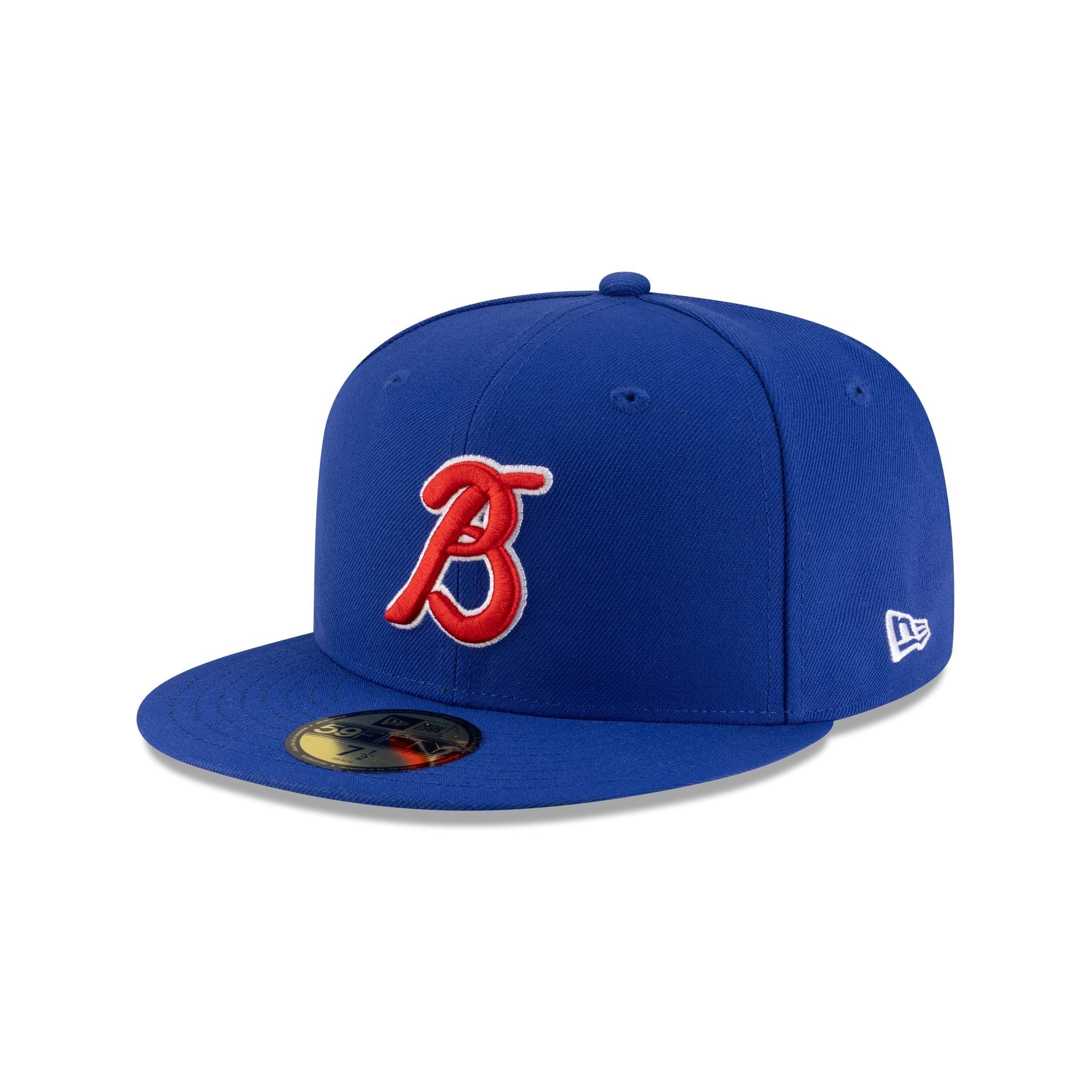 Bravos de Le��n LMB 100th Anniversary Alt Blue 59FIFTY Fitted Hat
