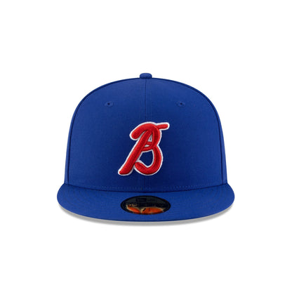 Bravos de Le��n LMB 100th Anniversary Alt Blue 59FIFTY Fitted Hat