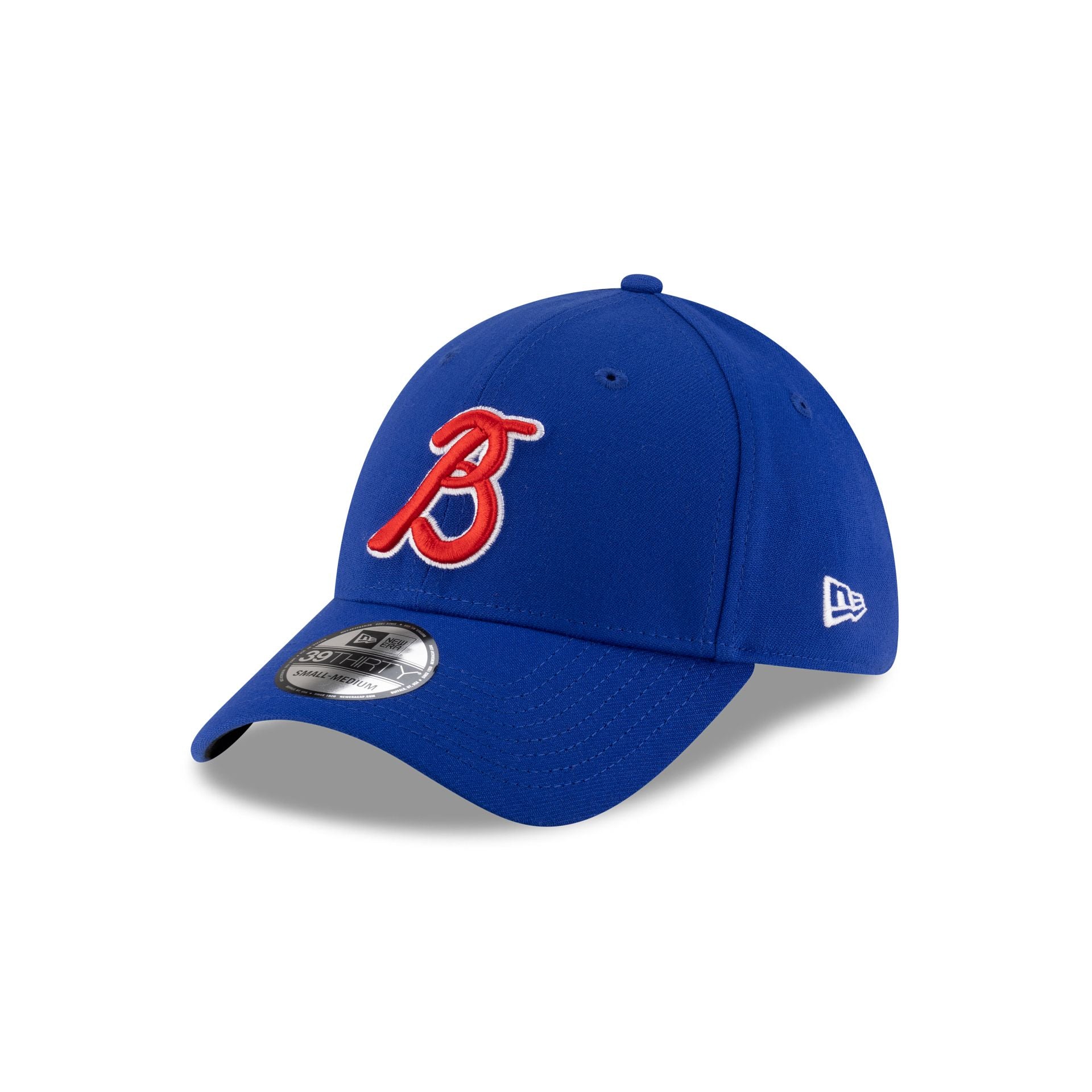 Bravos de Le��n LMB 100th Anniversary Alt Blue 39THIRTY Stretch Fit Hat