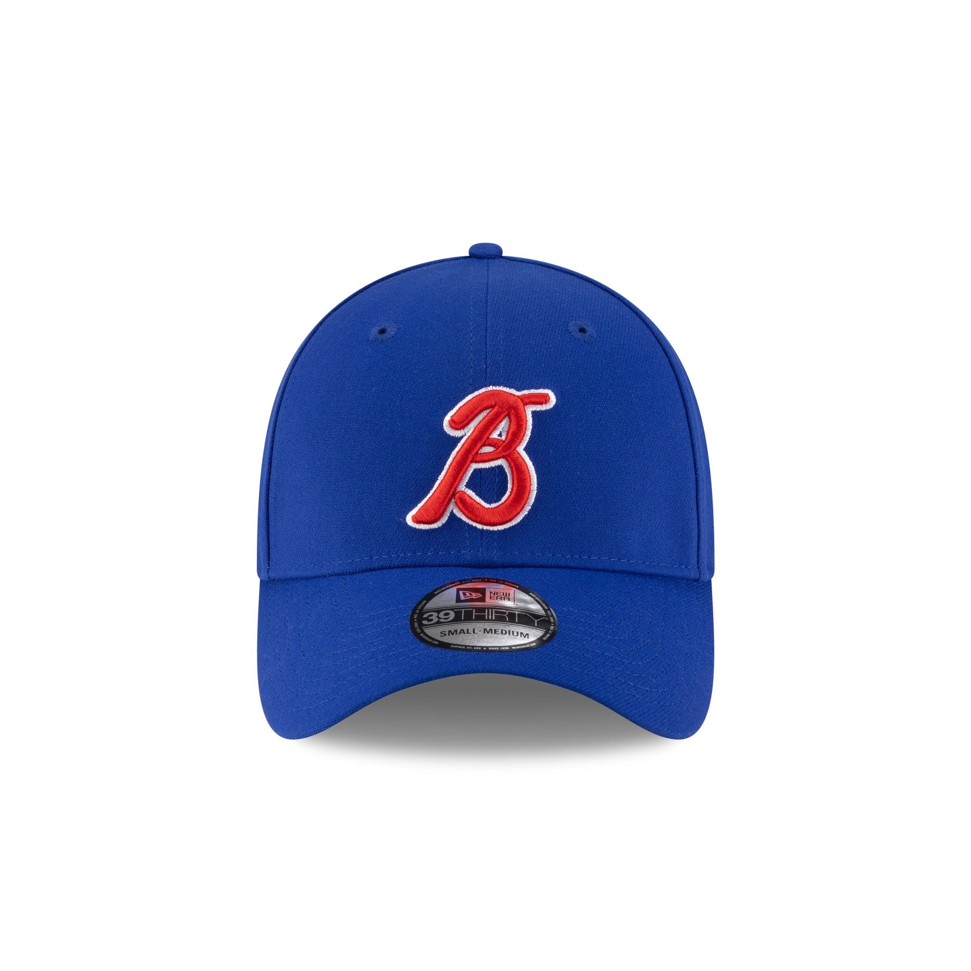Bravos de Le��n LMB 100th Anniversary Alt Blue 39THIRTY Stretch Fit Hat