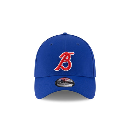 Bravos de Le��n LMB 100th Anniversary Alt Blue 39THIRTY Stretch Fit Hat