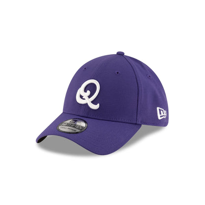 Conspirators of Quer��taro LMB 100th Anniversary Alt Purple 39THIRTY Stretch Fit Hat