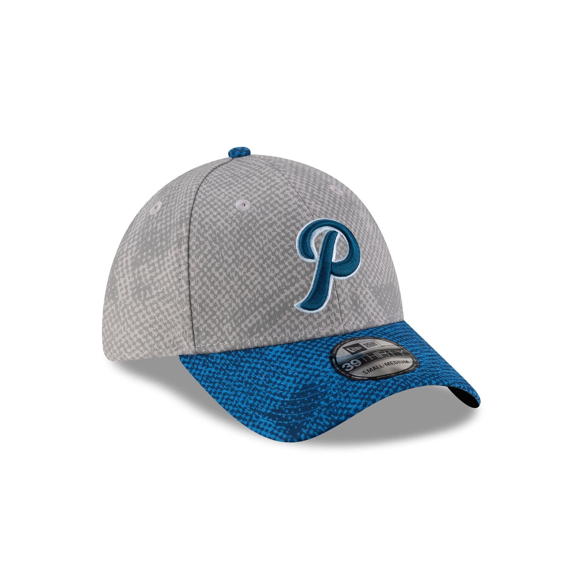 Pericos de Puebla LMB 100th Anniversary Alt Gray 39THIRTY Stretch Fit Hat