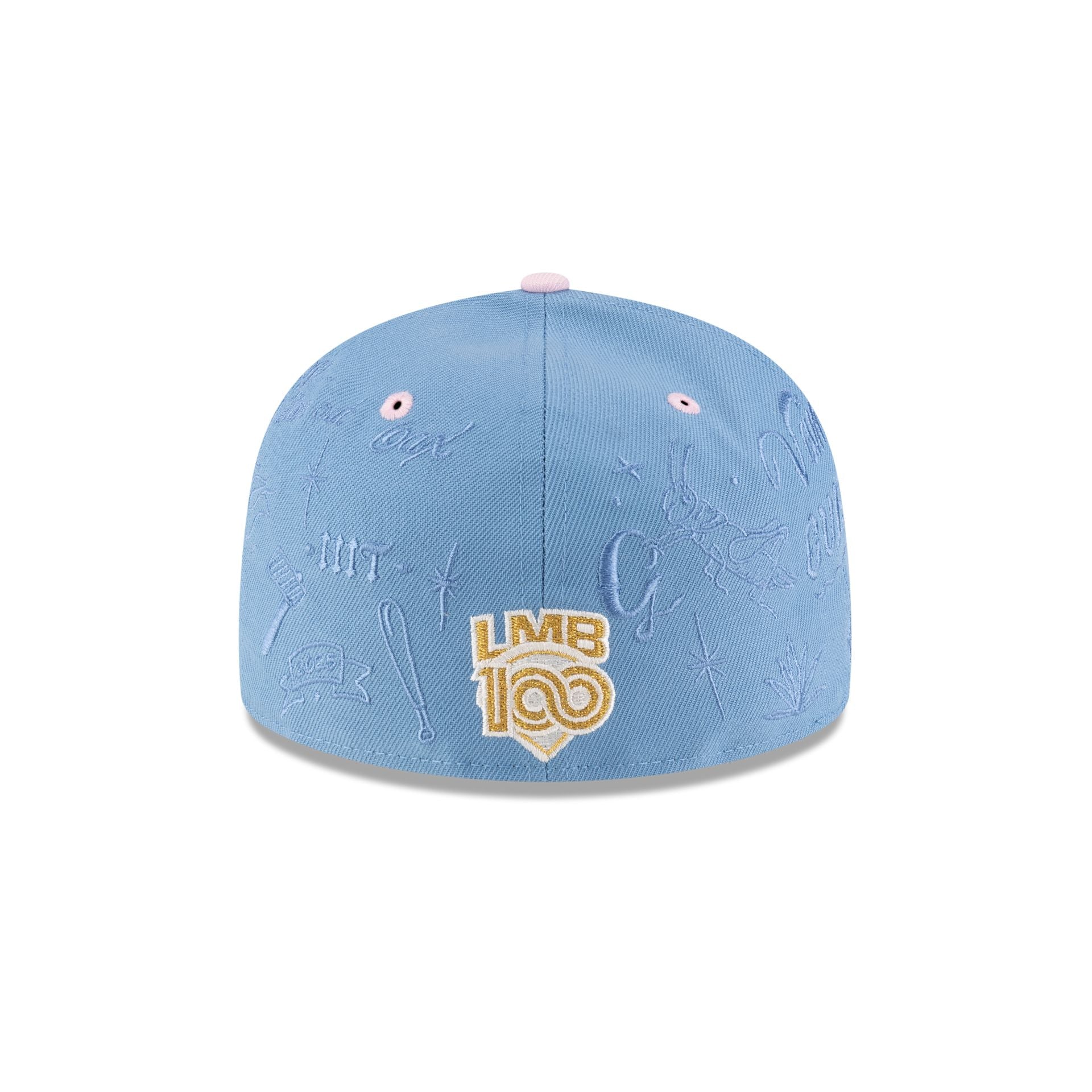 Guerreros de Oaxaca LMB 100th Anniversary Alt Blue 59FIFTY Fitted Hat