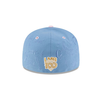 Guerreros de Oaxaca LMB 100th Anniversary Alt Blue 59FIFTY Fitted Hat