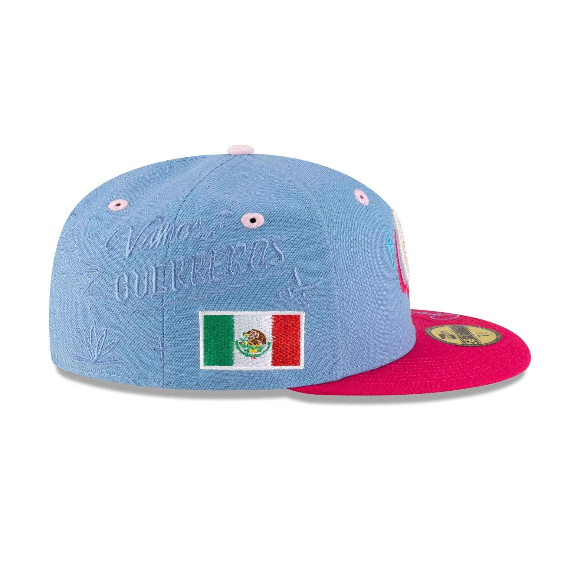 Guerreros de Oaxaca LMB 100th Anniversary Alt Blue 59FIFTY Fitted Hat
