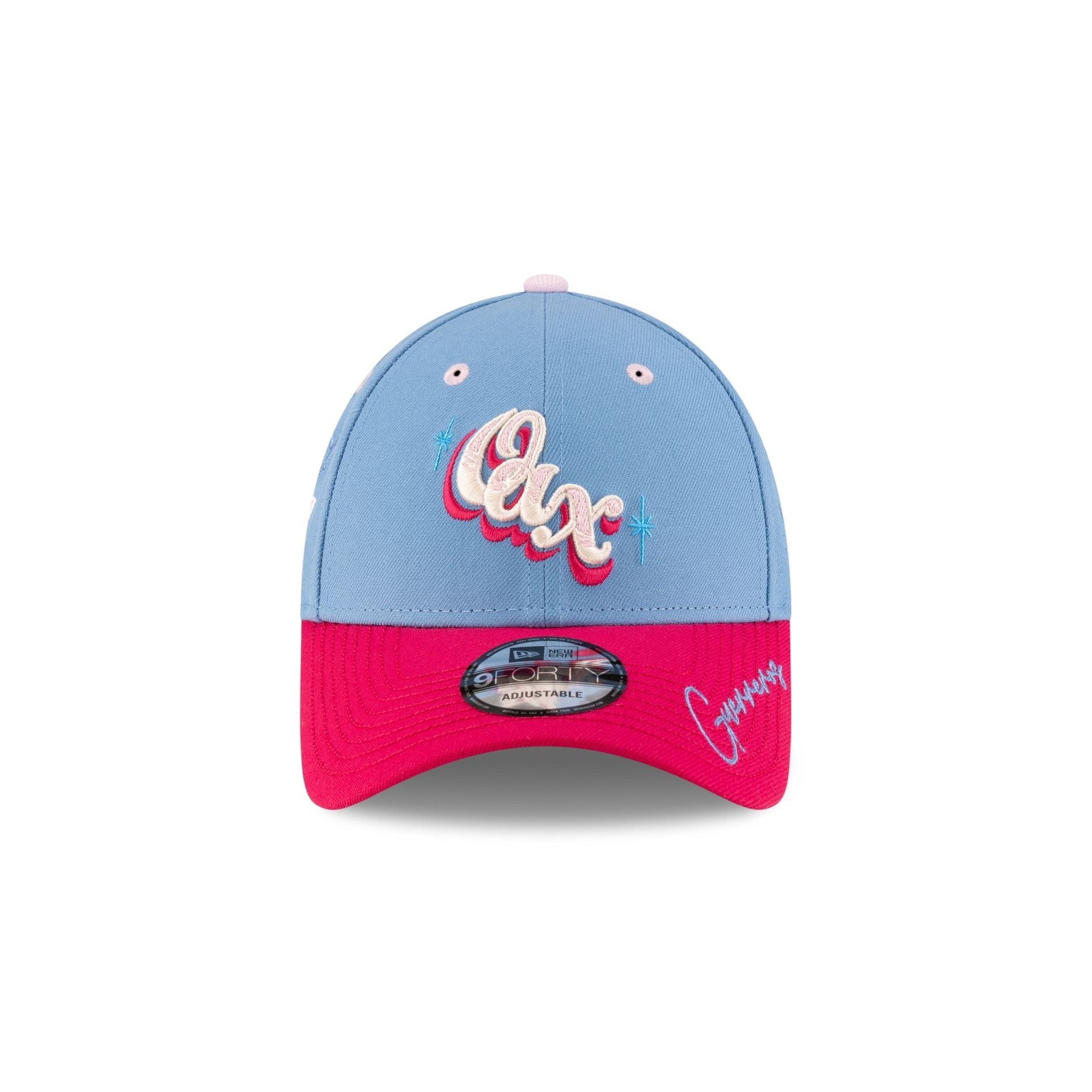 Guerreros de Oaxaca LMB 100th Anniversary Alt Blue 9FORTY Snapback Hat