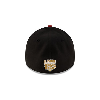 Guerreros de Oaxaca LMB 100th Anniversary Alt Black 39THIRTY Stretch Fit Hat