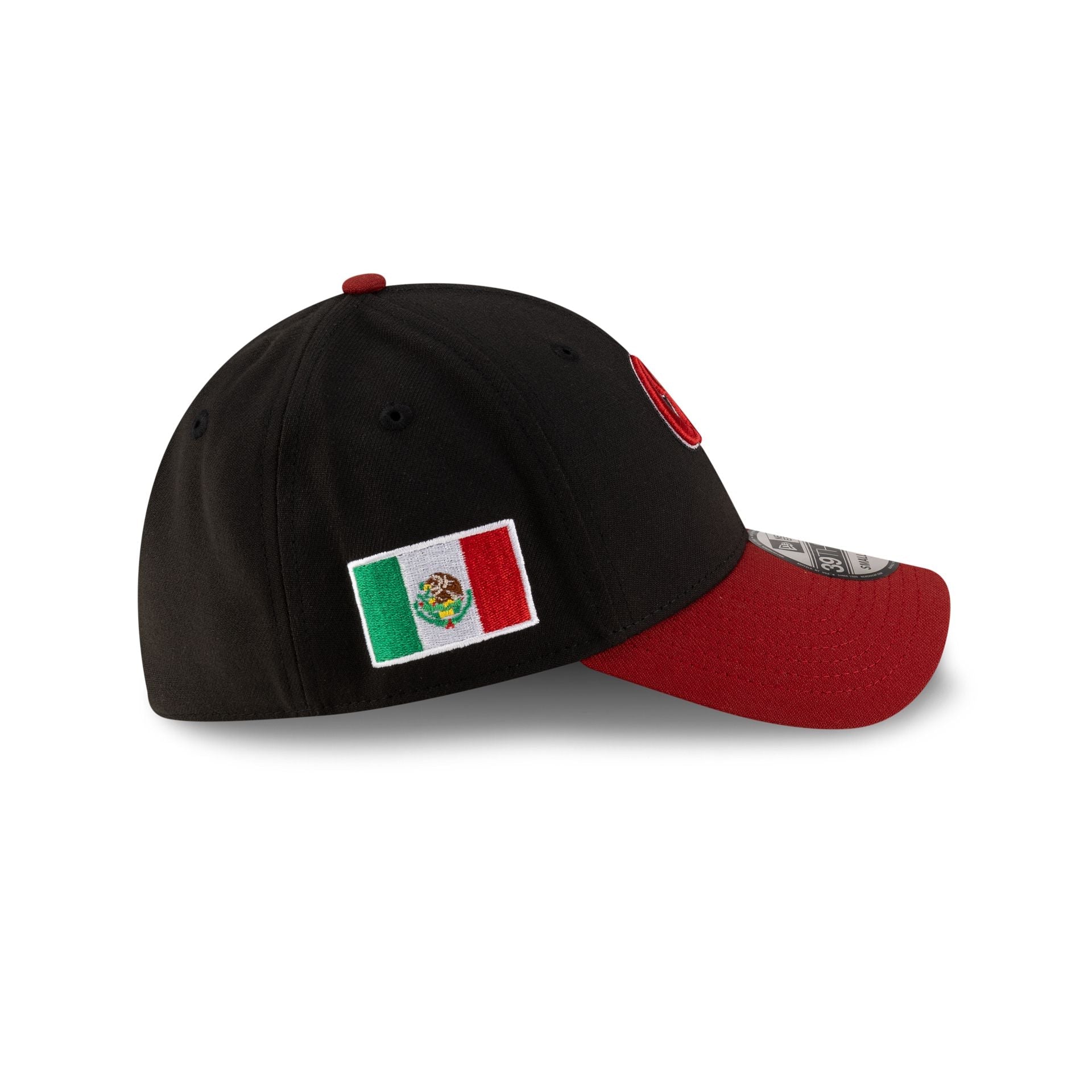 Guerreros de Oaxaca LMB 100th Anniversary Alt Black 39THIRTY Stretch Fit Hat