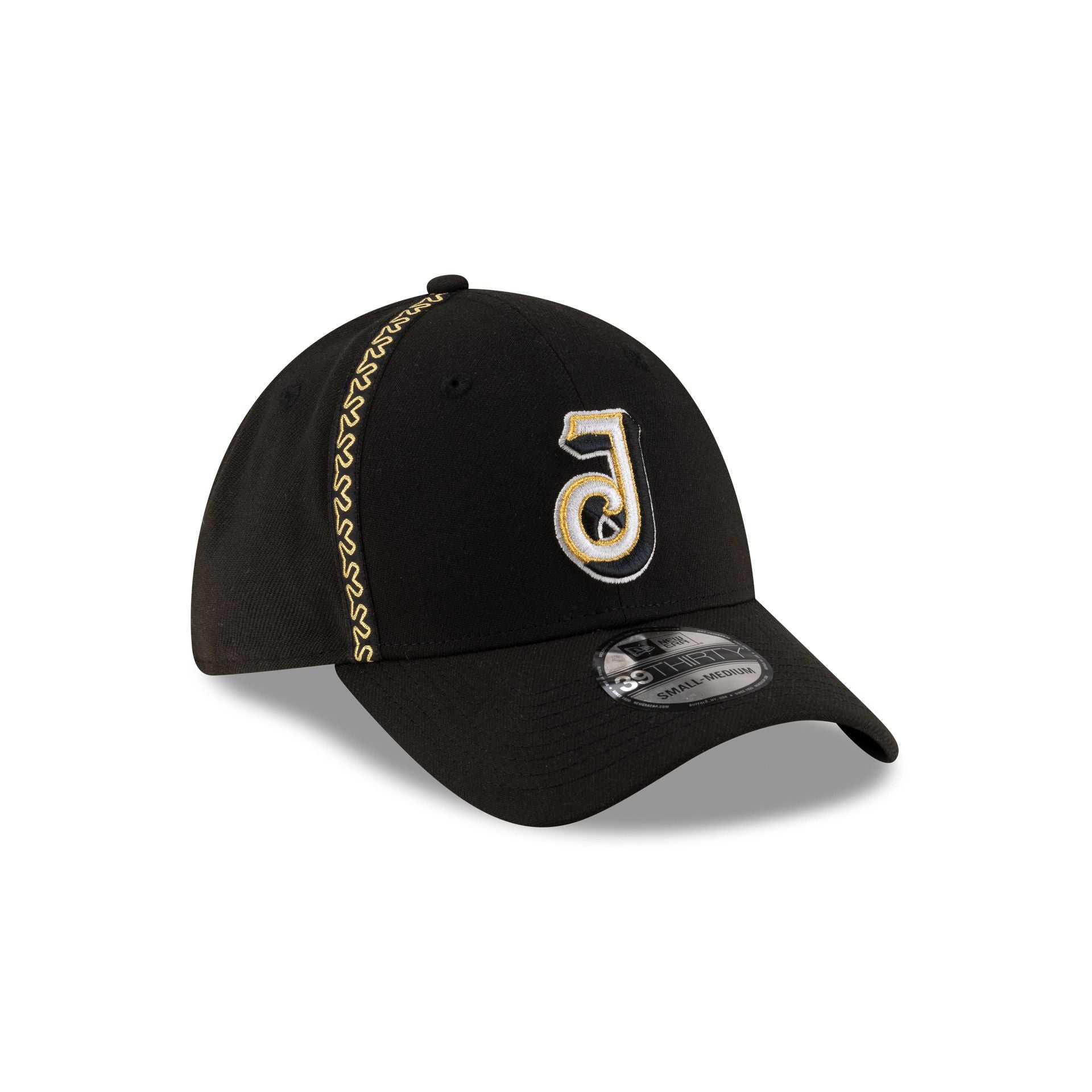 Charros de Jalisco LMB 100th Anniversary Alt Black 39THIRTY Stretch Fit Hat
