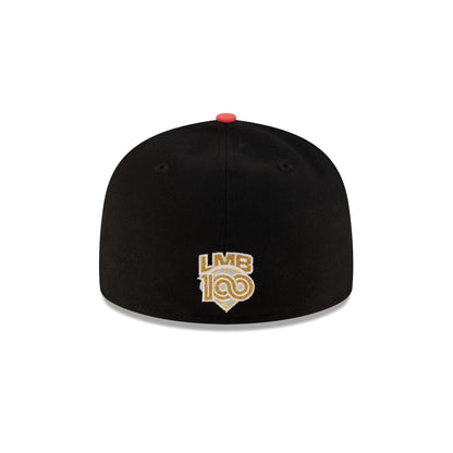 El ��guila de Veracruz LMB 100th Anniversary Alt Black 59FIFTY Fitted Hat
