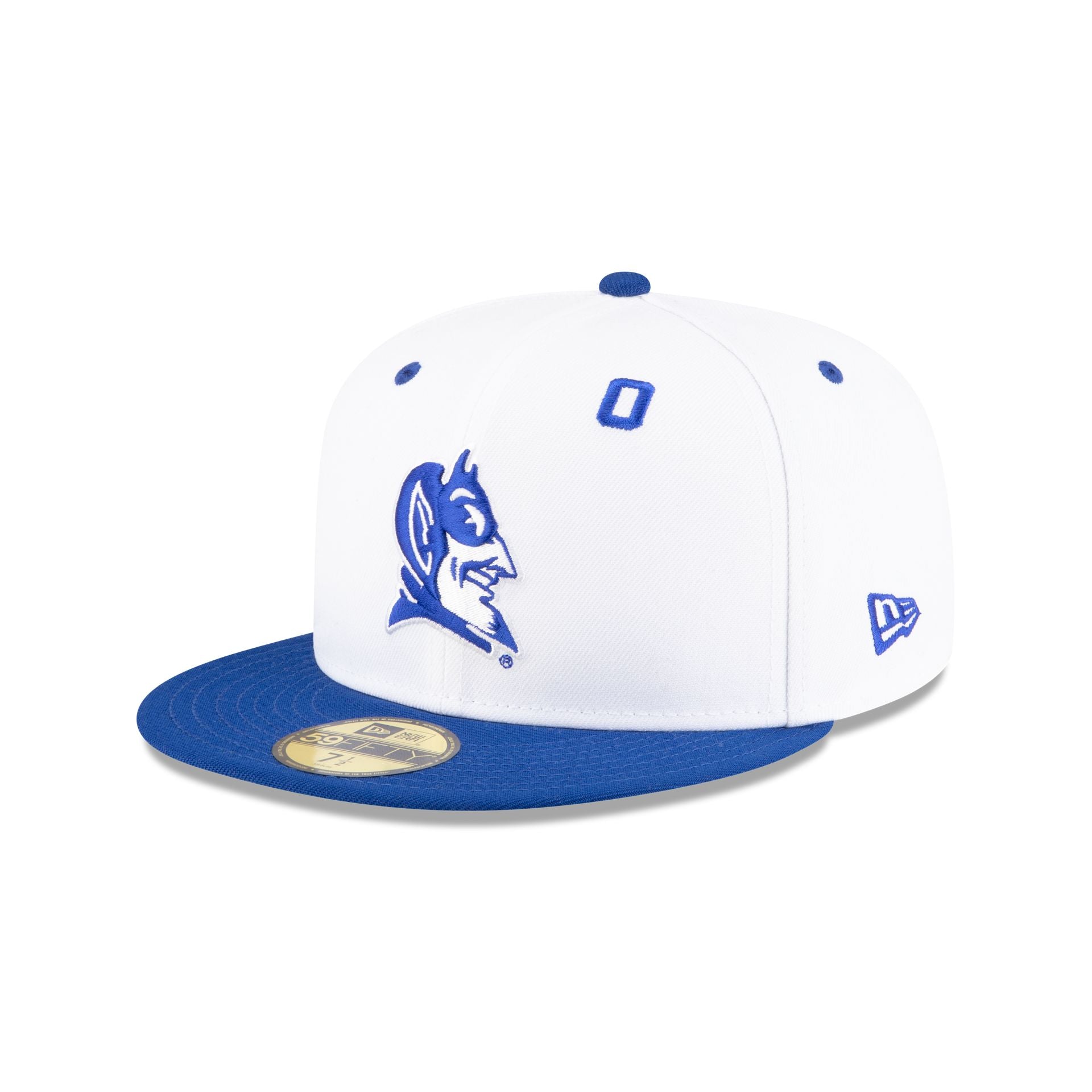 Jayson Tatum x Duke Blue Devils White 59FIFTY Fitted Hat