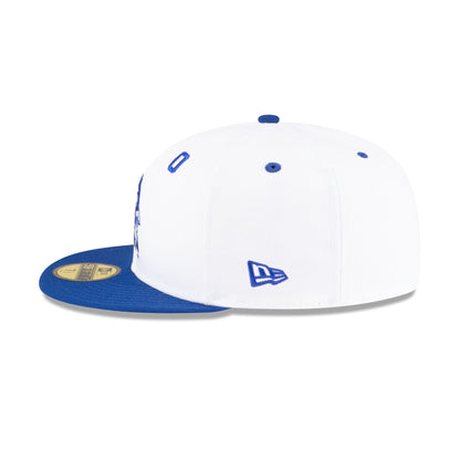 Jayson Tatum x Duke Blue Devils White 59FIFTY Fitted Hat