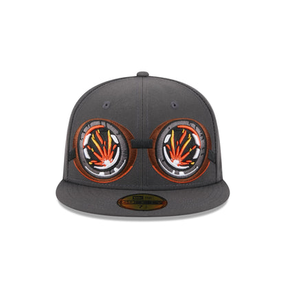 Lehigh Valley IronPigs Theme Night Gray 59FIFTY Fitted Hat