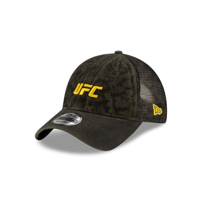 UFC Oil Wash Olive 9TWENTY Trucker Hat
