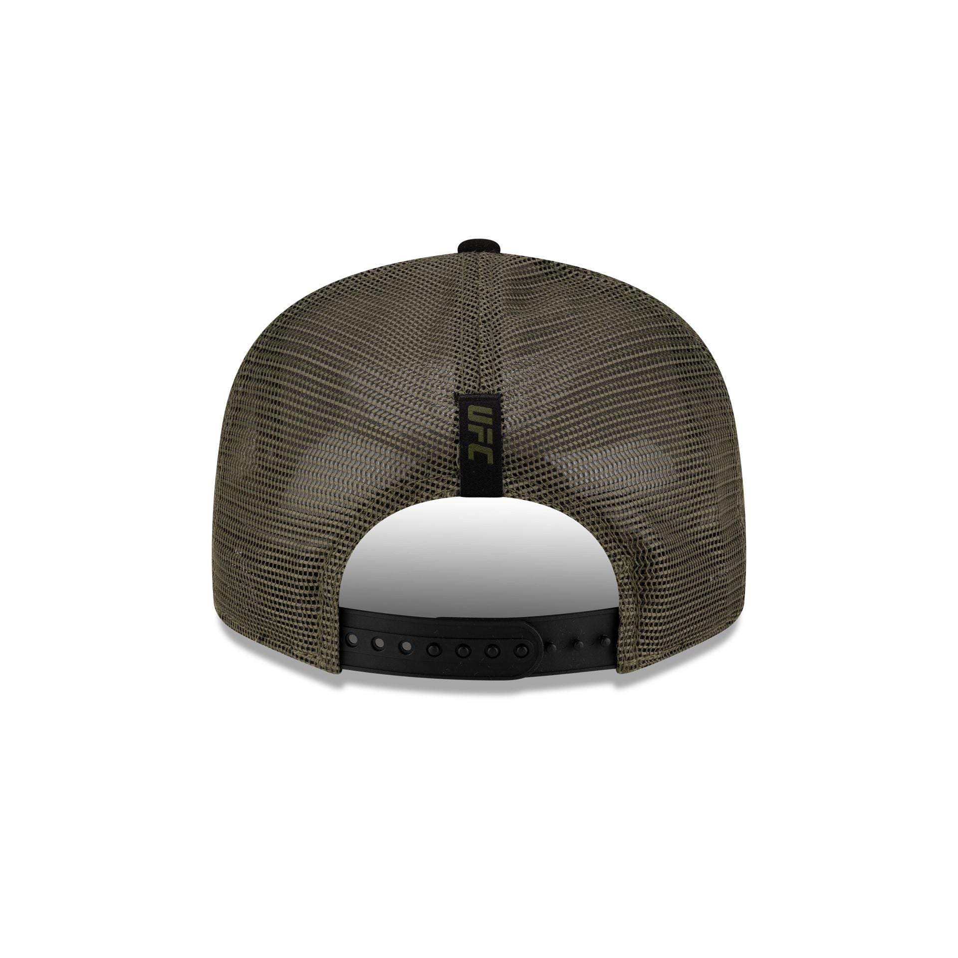 UFC Suede Black 9FIFTY Trucker Hat