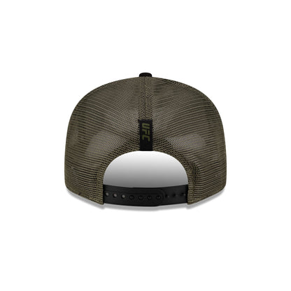UFC Suede Black 9FIFTY Trucker Hat