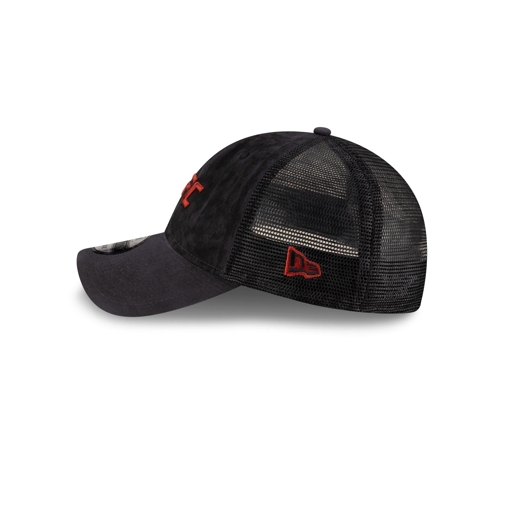 UFC Oil Wash Gray 9TWENTY Trucker Hat