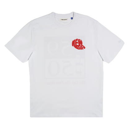 New Era Branded 59FIFTY Archivist Optic White T-Shirt