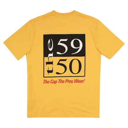 New Era Branded 59FIFTY Archivist Gold T-Shirt