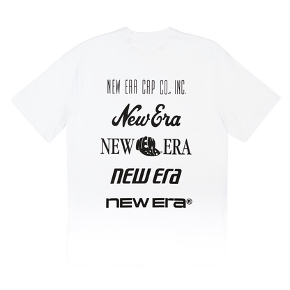 New Era Branded Moniker Optic White T-Shirt