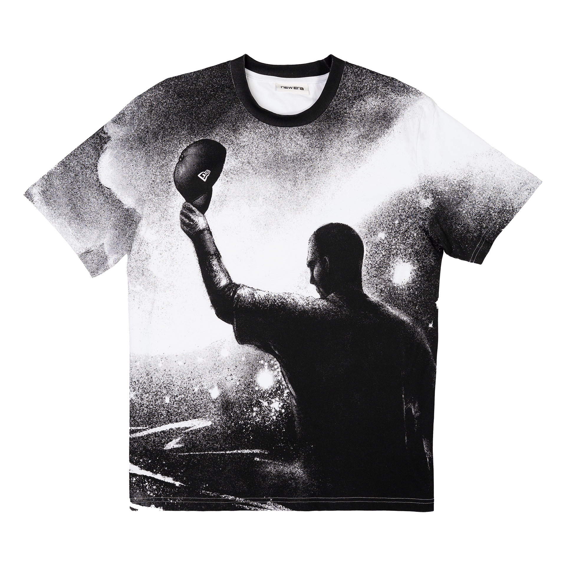 New Era Branded Curtain Call Optic White T-Shirt