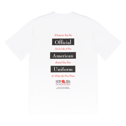 New Era Branded Like A Pro Optic White T-Shirt