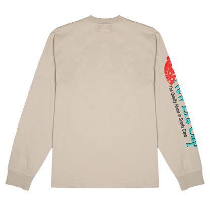 New Era Branded Lock Up '87 Abbey Stone Long Sleeve T-Shirt