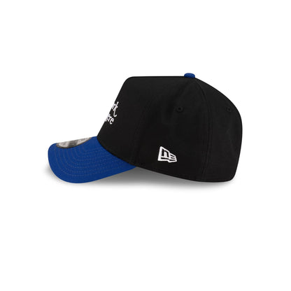 New York or Nowhere x New York Mets Black Wordmark 9FORTY A-Frame Snapback Hat