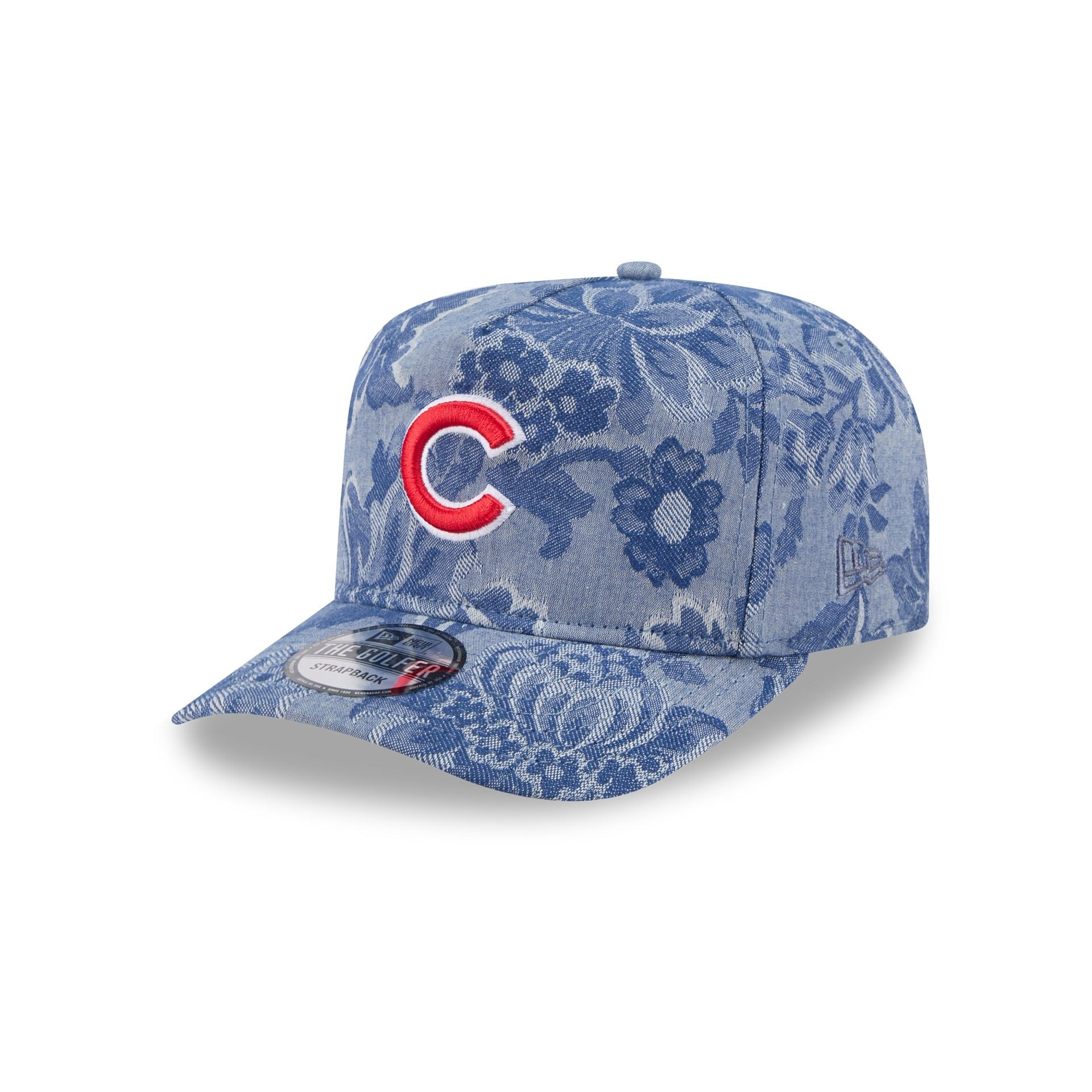 Chicago Cubs Denim Jacquard Golfer Hat