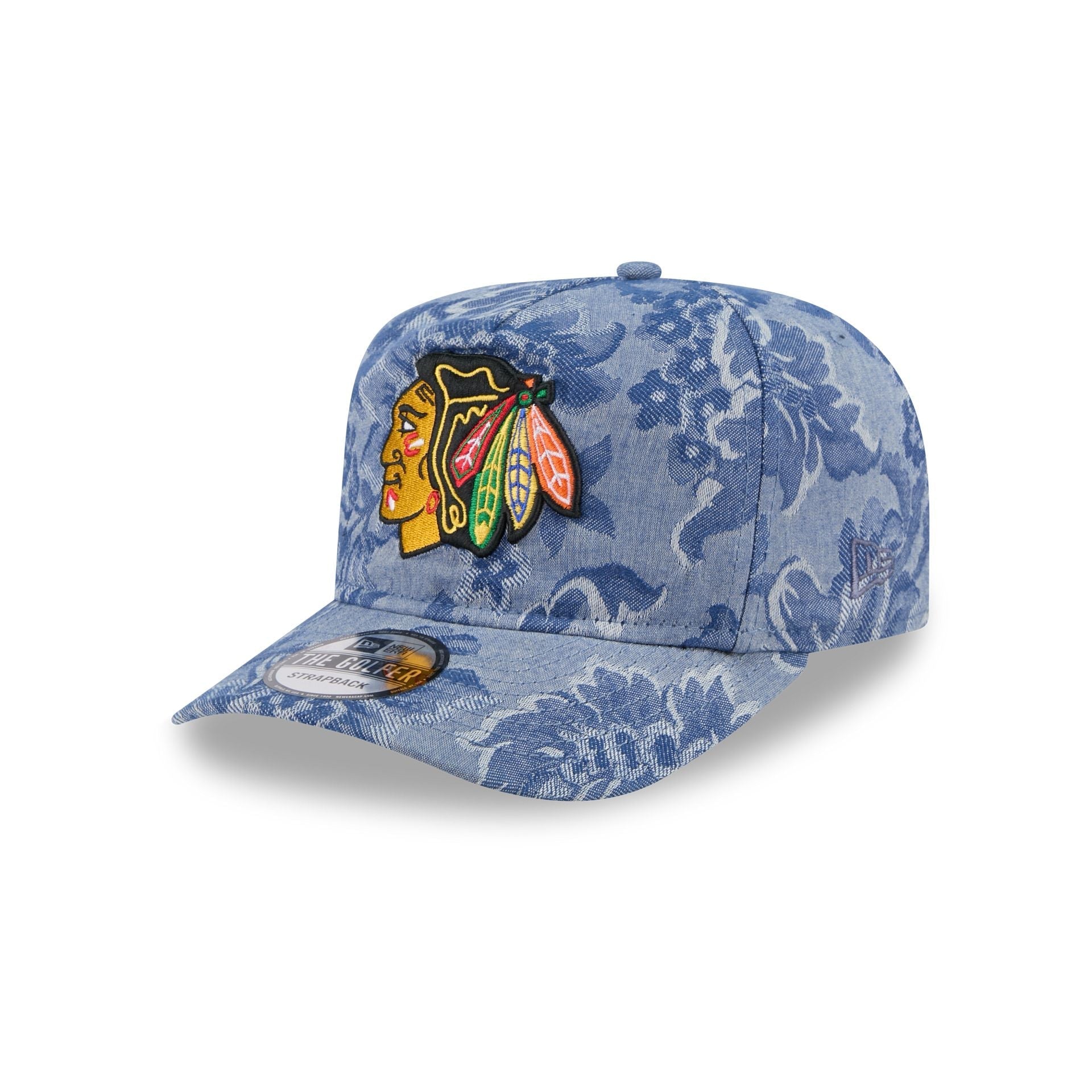 Chicago Blackhawks Denim Jacquard Golfer Hat