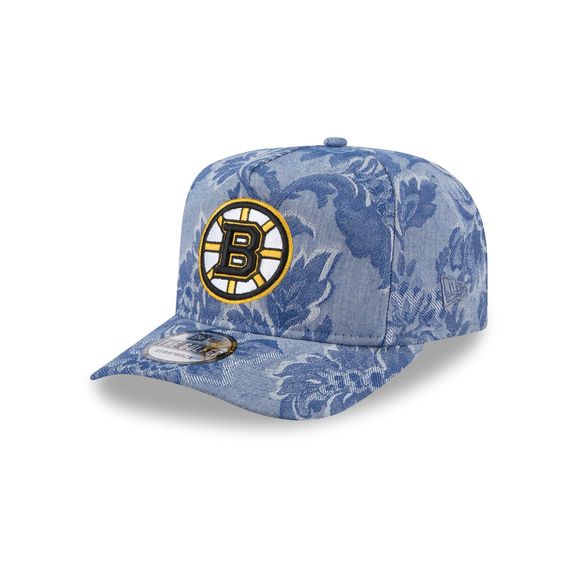 Boston Bruins Denim Jacquard Golfer Hat