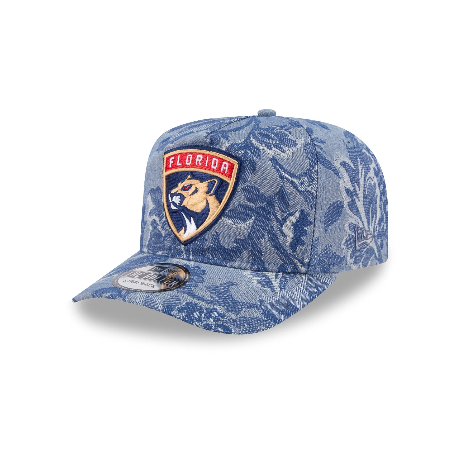Florida Panthers Denim Jacquard Golfer Hat
