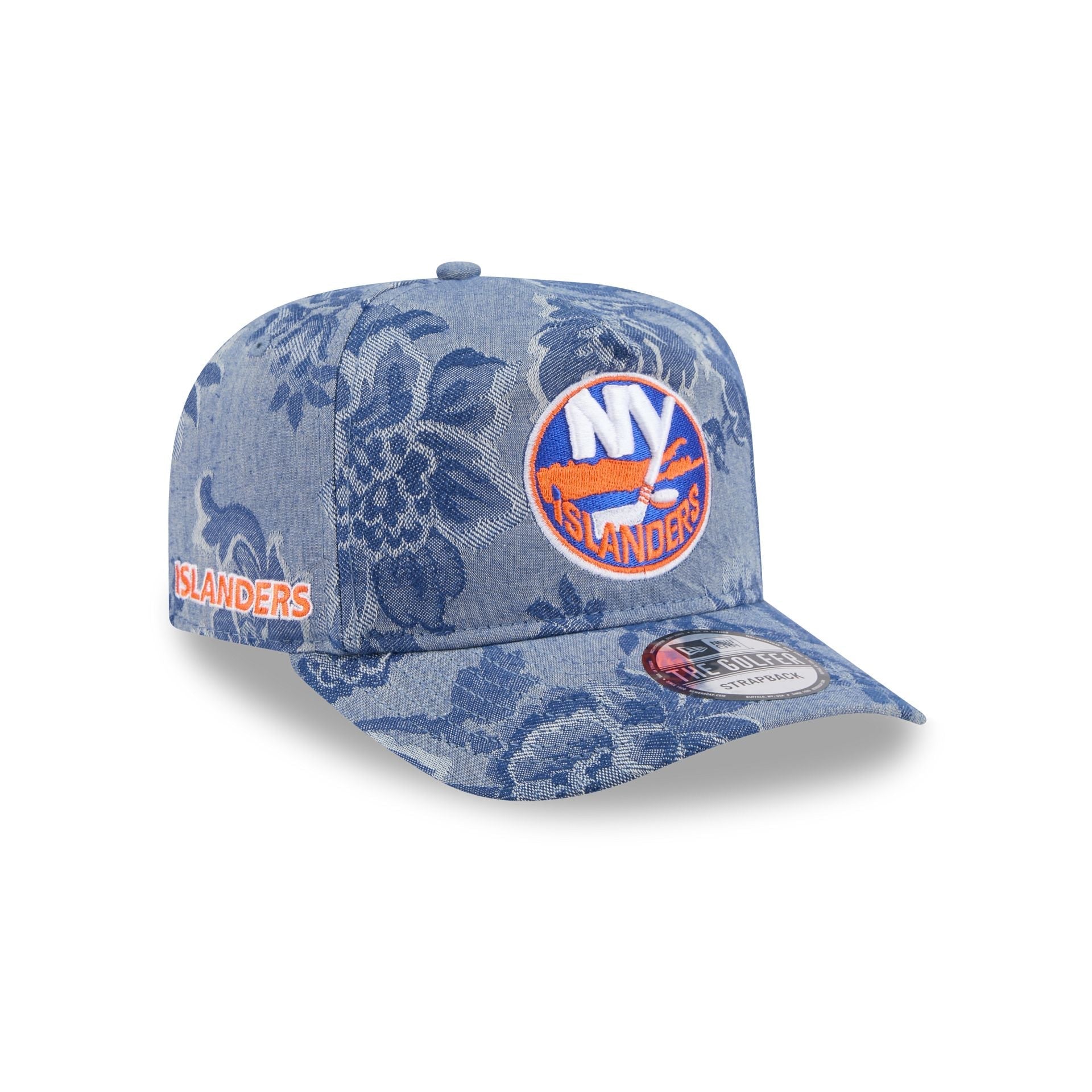 New York Rangers Denim Jacquard Golfer Hat