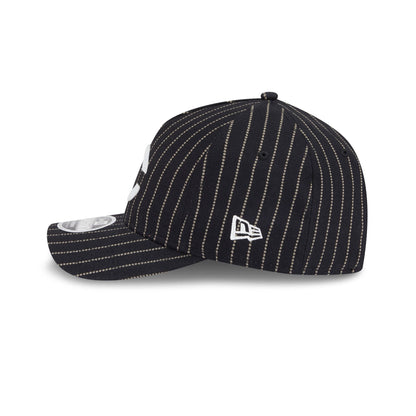 Chicago Cubs Dotted Pinstripe 9FORTY M-Crown A-Frame Adjustable Hat