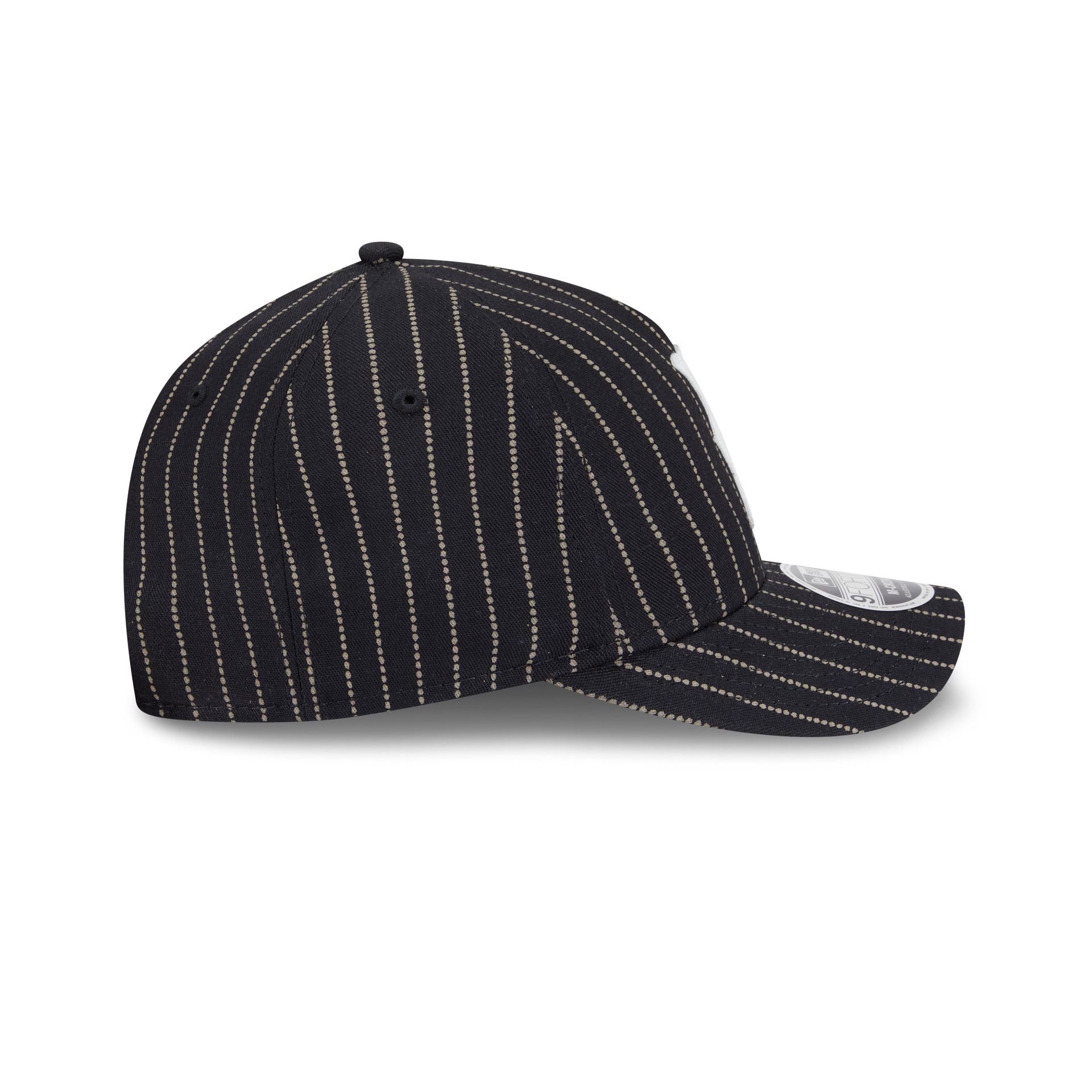 Boston Red Sox Dotted Pinstripe 9FORTY M-Crown A-Frame Adjustable Hat