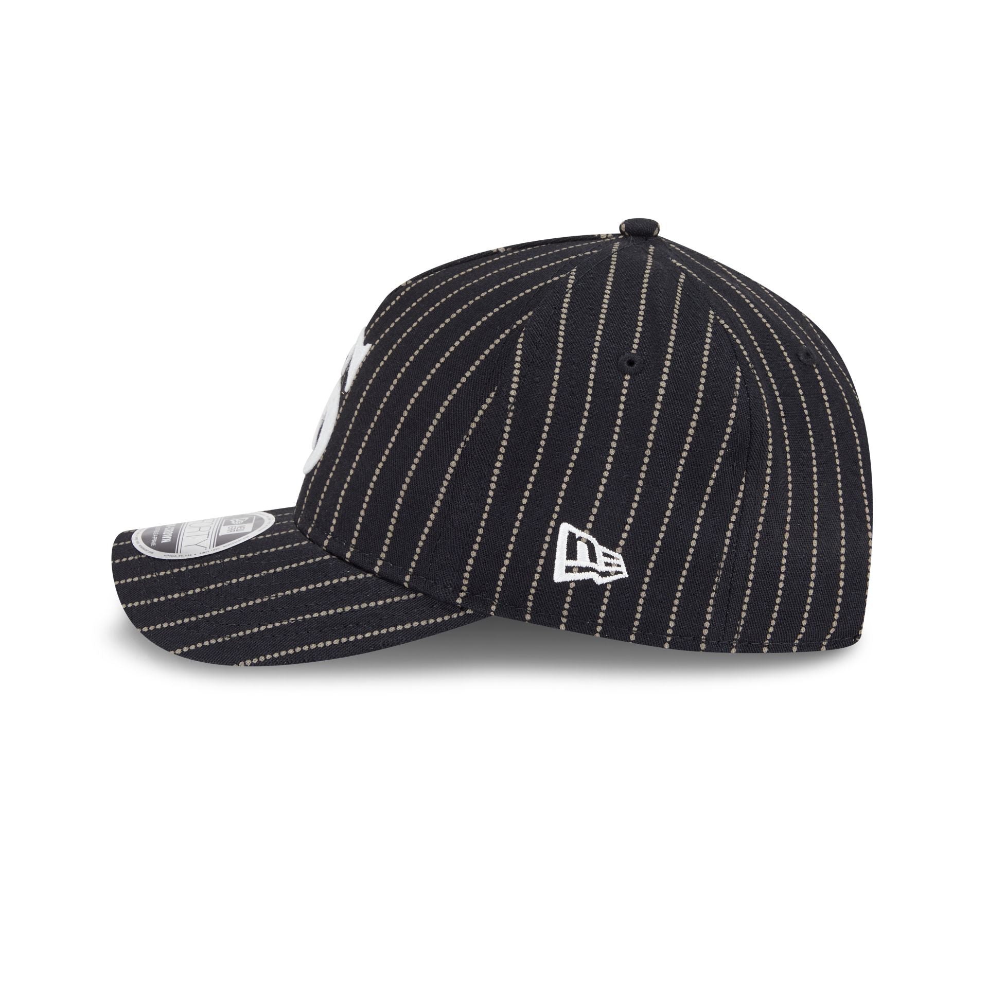 Chicago White Sox Dotted Pinstripe 9FORTY M-Crown A-Frame Adjustable Hat
