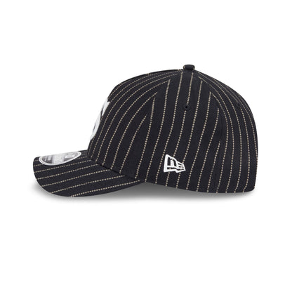 Chicago White Sox Dotted Pinstripe 9FORTY M-Crown A-Frame Adjustable Hat