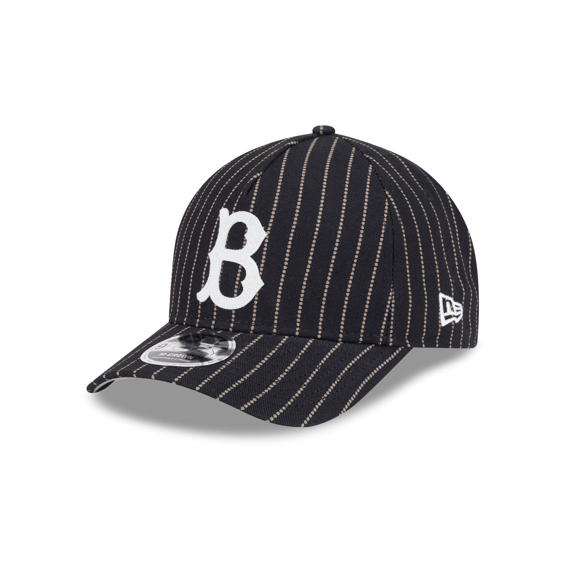 Los Angeles Dodgers Dotted Pinstripe 9FORTY M-Crown A-Frame Adjustable Hat