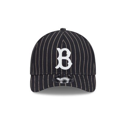 Los Angeles Dodgers Dotted Pinstripe 9FORTY M-Crown A-Frame Adjustable Hat