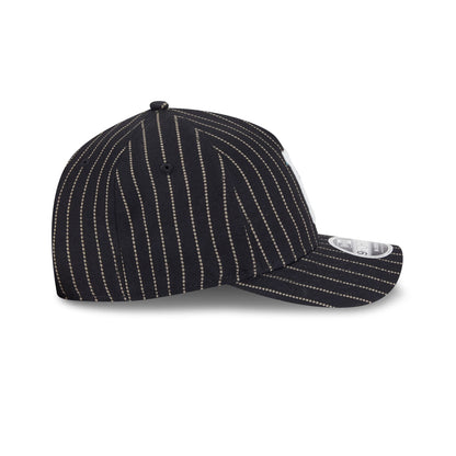Pittsburgh Pirates Dotted Pinstripe 9FORTY M-Crown A-Frame Adjustable Hat