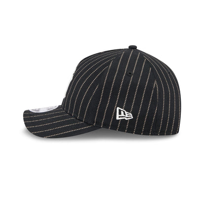 New York Yankees Dotted Pinstripe 9FORTY M-Crown A-Frame Adjustable Hat