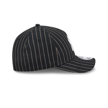 New York Yankees Dotted Pinstripe 9FORTY M-Crown A-Frame Adjustable Hat