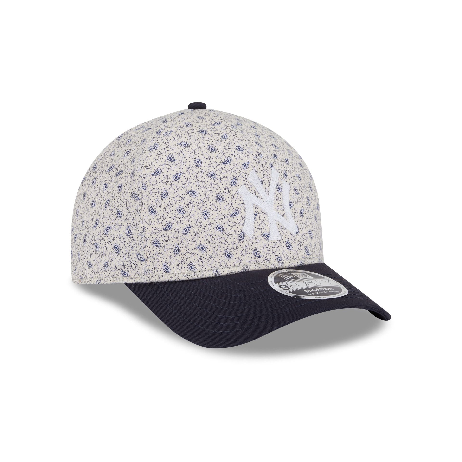 New York Yankees Micro Print 9FORTY M-Crown A-Frame Adjustable Hat