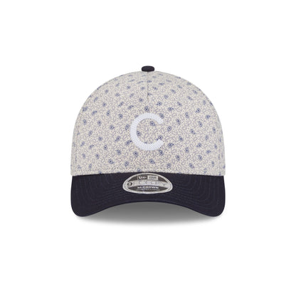 Chicago Cubs Micro Print 9FORTY M-Crown A-Frame Adjustable Hat