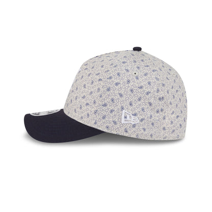 New York Mets Micro Print 9FORTY M-Crown A-Frame Adjustable Hat